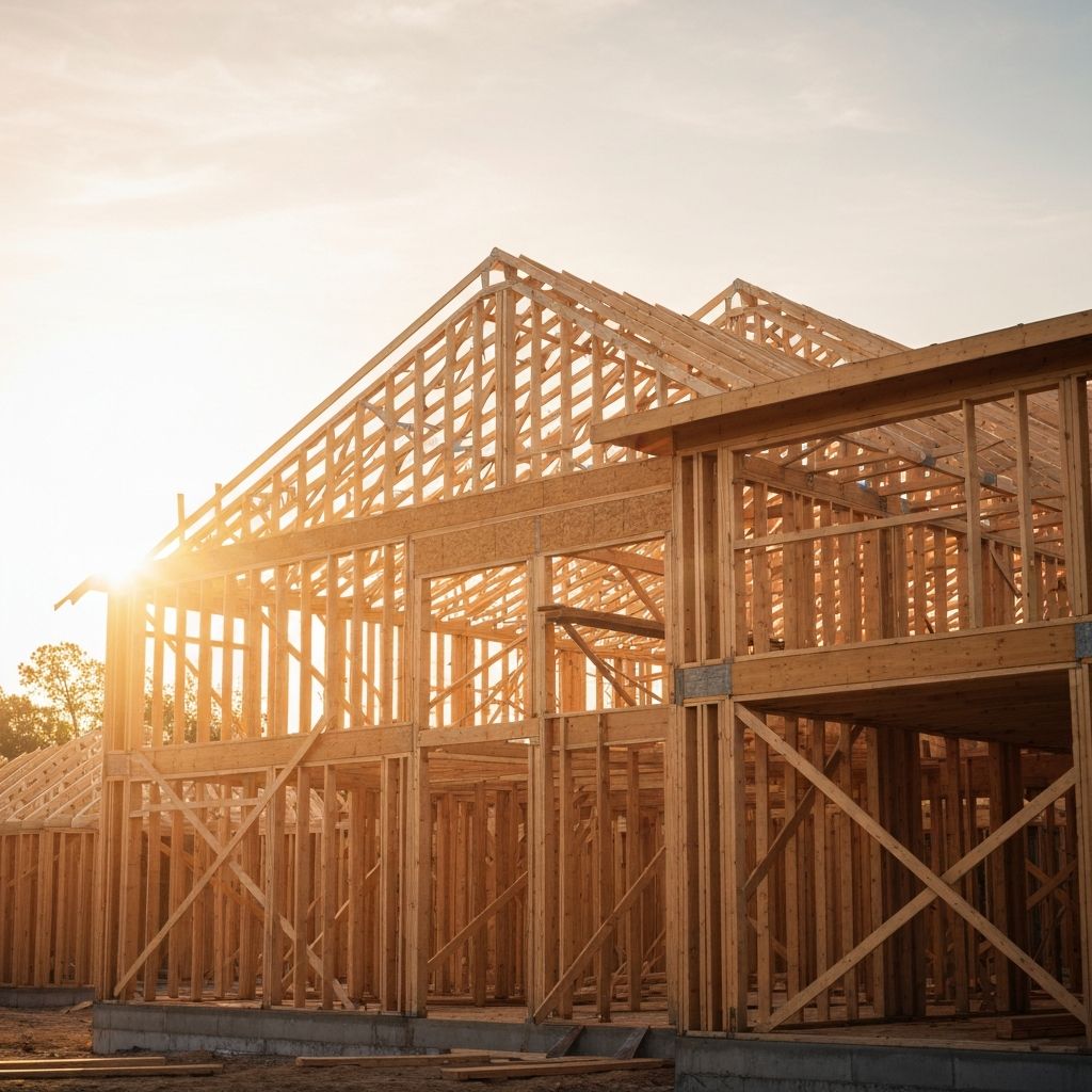 Construction framing work